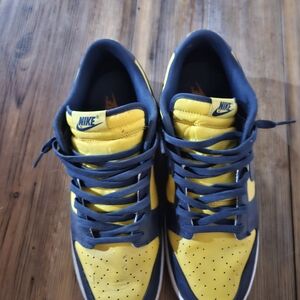 Nike Yellow and Blue Sneakers